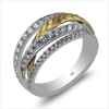 0.95ct.tw. Diamond Fashion Ring 18K White And Rose Gold DKR002854